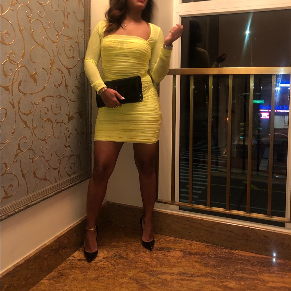Organza Mesh Dress